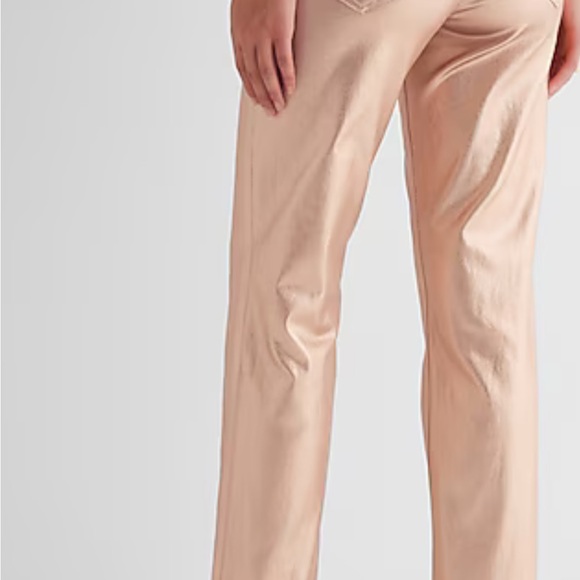 Express Womens High Waisted Modern Straight Jeans. Size 6R. New. - Picture 10 of 12